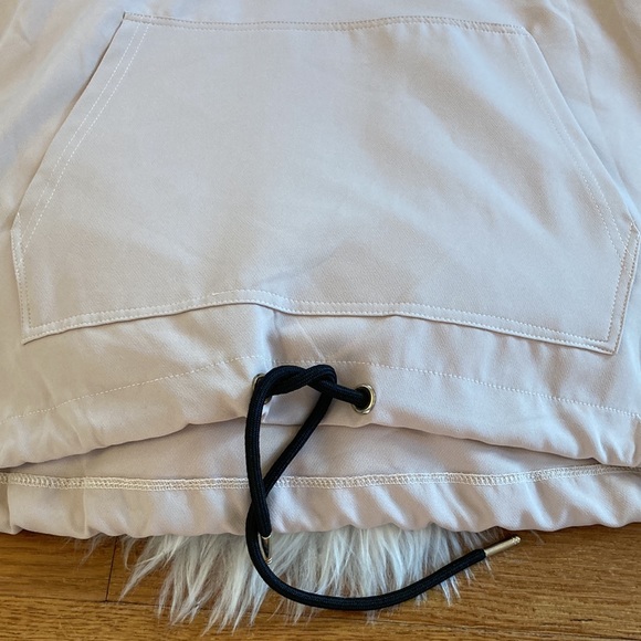 Zara Beige Oversized Ribbed Knit Combo Jacket - Picture 3 of 10